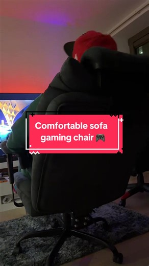 I wish I was a gamer lol 😂 this sofa chair is so comfortable, it has a foot rest as well and it goes all the way back 🎮 Check the discounts in the yellow basket it’s on sale ✨✨ #sofagamingchair #gamingchair #dealdrops #tiktokmademebuyit