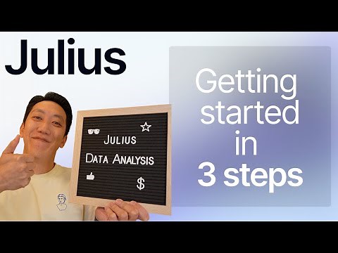 How to get started on Julius (in 3 easy steps)