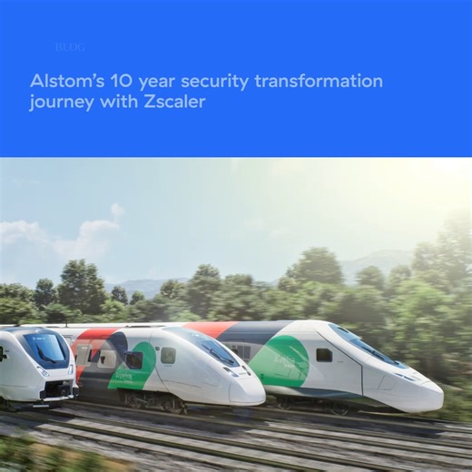 ⏪ Ten years ago, @Alstom had a rare opportunity to rebuild its IT infrastructure from scratch. Though that process they didn't just build a network; they built a decade-long legacy of Zero Trust. By ditching clunky hardware for a cloud-first strategy, Alstom now secures a mobile workforce across 63 countries while simplifying operations and gaining smarter business insights. 📖 Read the full 10-year transformation story here: https://t.co/ak6dQHp6YJPS: Heading to Vienna for Zenith Live (June 15–