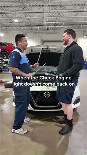 When the Check Engine Light Doesn’t Come Back On 😅