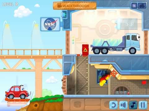 Wheely 5: Armageddon -- Level 8 Walkthrough