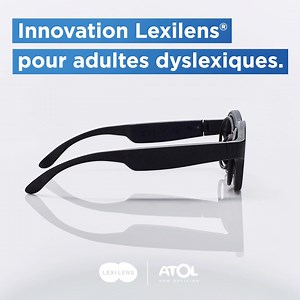 Look rétro et technologie intelligente directement intégrée dans les verres : découvrez les lunettes Lexilens®, dédiées aux adultes dyslexiques 👉 https://bit.ly/3Ipxani | Atol Mon Opticien
