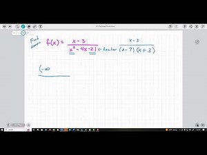 Rational Functions - Domain