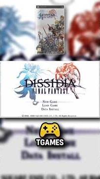 Dissidia Final Fantasy (PSP) 🎮 [2008] #retrogaming #retrogames #videogames #games #console #arcade