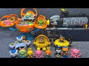 7 Minutes Satisfying with Unboxing Octonauts Toys，Octopus Castle Collection ASMR｜Review Toys