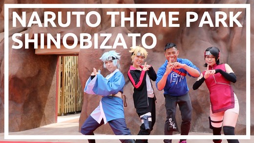 The World Biggest Naruto Theme Park in Japan | SHINOBIZATO — Tokyo Zebra