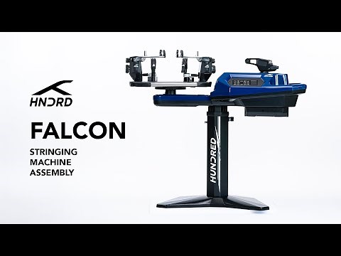 HNDRD Falcon Tennis & Badminton Stringing Machine – Assembly Guide