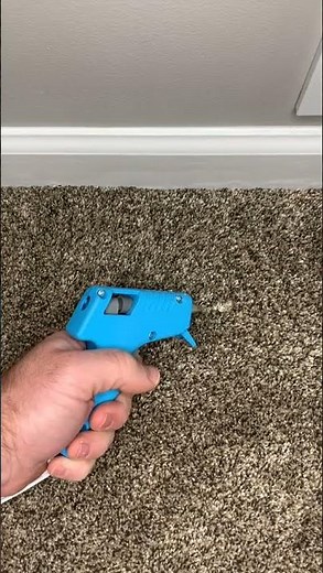 how to remove hot glue from your carpet#shorts