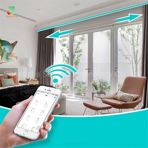 [Hot Item] Google Home Alexa Control Automatic Motorized Electric Smart WiFi Curtain Motor