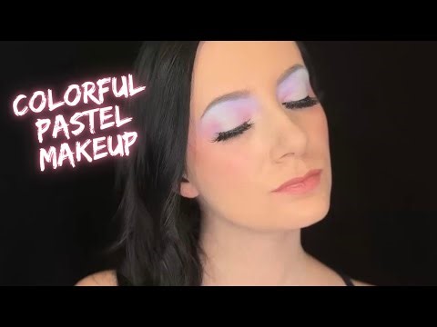 Colorful Soft Pastel Makeup Tutorial