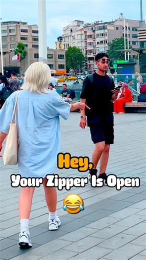 Your Zipper Is Open Prank!😂 | No One Cares