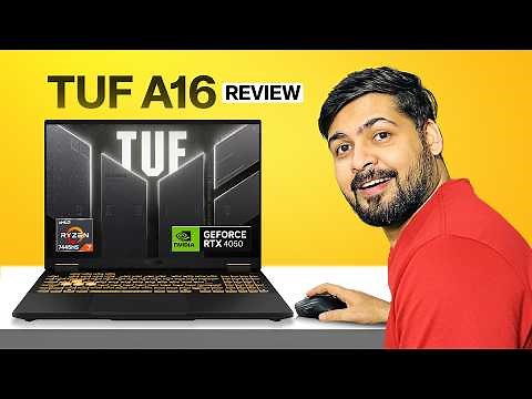 🔥ASUS TUF A16 – Ryzen 7 7445HS + RTX 4050 Detailed Review | Should you buy ? with English Subtitles