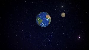 clip-5358023-3d-simulation-moon-rotating-around-earth-animation