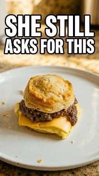 Easy Sausage Egg Cheese Biscuit My Daughter Loves