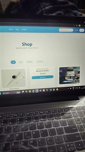 Day 5 of making my react website #shorts #viralshorts #react #reactjs