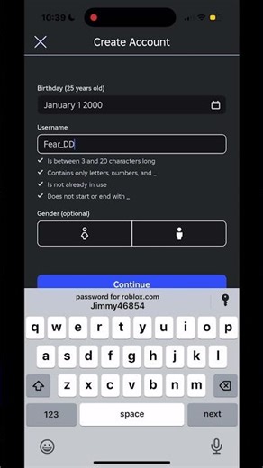 Making another alt account (Fear_DD) #pitbull #robloxshorts #fearwill2 #fypシ #viral