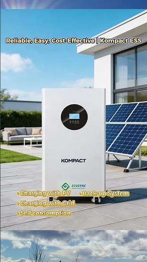 eliable, Easy & Cost-Effective Energy Storage | Kompact ESS for Homes & Small Businesses