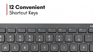 Watch Compact Wireless RF Keyboard and Mouse Combo for PC on Amazon Live