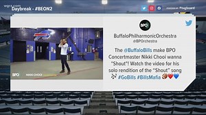 Buffalo Philharmonic concertmaster puts own spin on the Shout Song