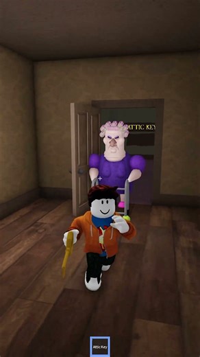 Royal escape GRUMPY GRAN ROBLOX #roblox #shorts