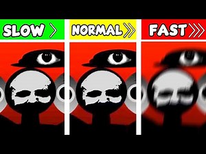 SWAPPED #2 Sprunki Phase 1 VS Phase 2 - Fast, Medium or Slow Speed Mod - Incredibox Sprunki