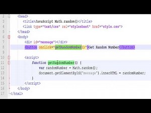 JavaScript Math.random(), Math.floor() and Math.ceil