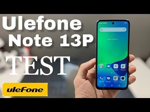 Ulefone Note 13P TEST complet