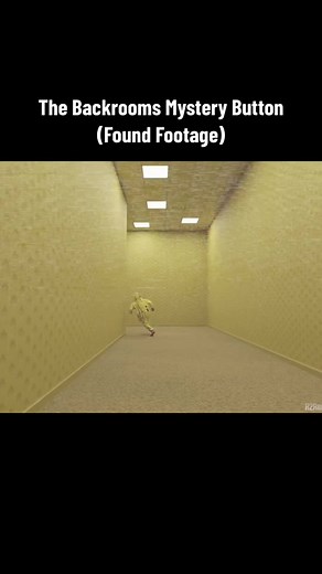 The Backrooms Mystery Button (Found Footage) #backrooms #thebackrooms #animation #foundfootage
