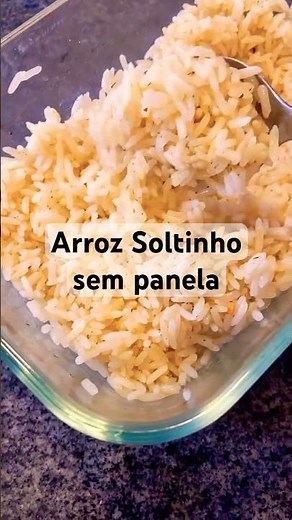 Nunca mais usei panela, só faço arroz no micro-ondas