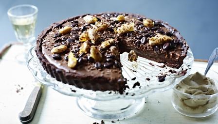 Cheat’s chocolate tart recipe