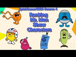 Ranking Mr. Men Show Characters