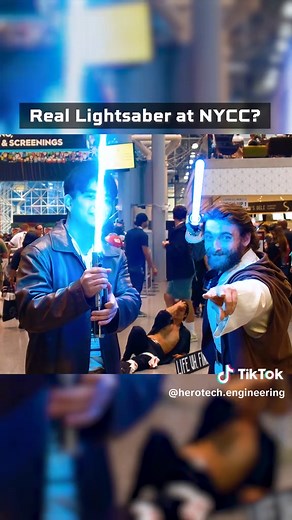 Latest Lightsaber Showcase at New York Comic Con