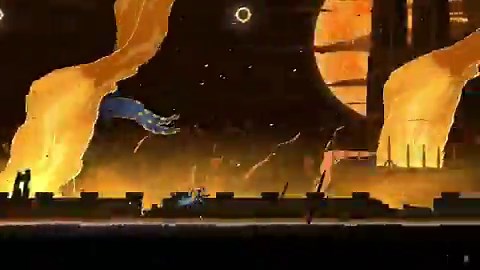 従来の悪魔城を知ってるからなんかなぁって悪魔城のタイトル使わず完全新規IPだったらこの雰囲気全然アリだし面白そうなんだけど、悪魔城ってなるとなんというか荘厳かつ美しいダークなゴシックがさぁ…この配色とかはもうHādēsとか言われても違和感ないかも。