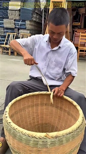 Weaving Wonders: How This Farmer Crafts a Timeless Basket