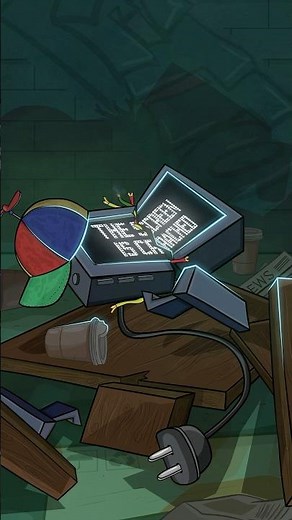 Mr Fun’s Computer Broke 🥺 #animation #shorts