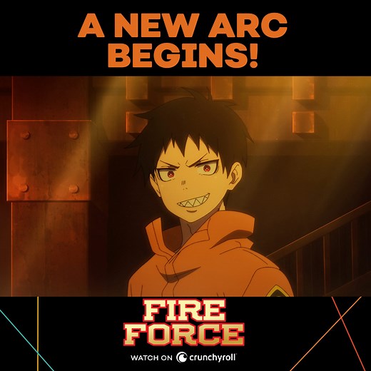 A new chapter of Fire Force begins this FRIDAY!! 🔥 | Crunchyroll