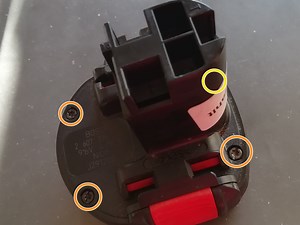 Bosch battery drill/bit PSR 9,6 VE-2 battery pack repair