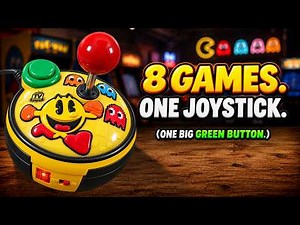 PAC-MAN 2007 Plug & Play | 8 Games in One Weird Joystick