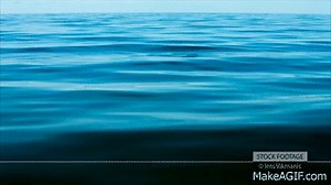Stock Footage: Blue calm sea water background on Make a GIF