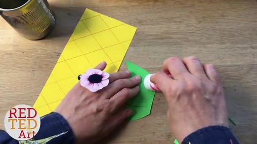 Summer Pencil Holders - Red Ted Art - Kids Crafts