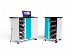 Laptop USB C Charging Trolley - charge & store 16 or 32 laptops