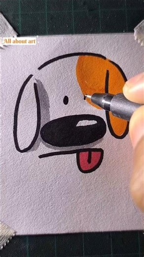 how to draw a dog