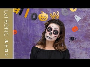 ハロウィンにおすすめ！簡単「スカルメイク」のやり方 Halloween Skull Makeup