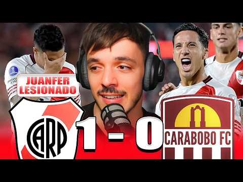RIVER 1-0 CARABOBO: CORTANDO CLAVOS. KENDRY TITULAR? SE VIENE BOCA!!!! / BENITO SDR