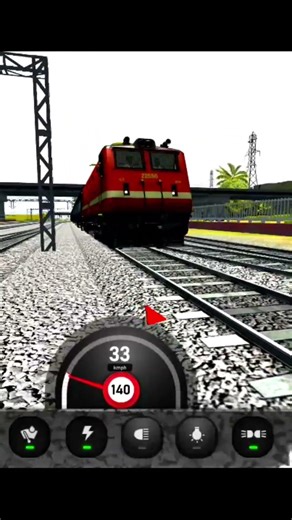 Indian Train Driving Simulator #viral #simulator #train