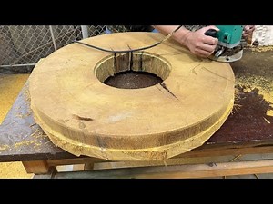 The Secret Life of a Hollow Log: Transformed into Exquisite Furniture by a Young Craftsperson