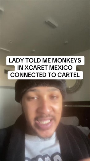 #storytime #crimetok #truecrime | xcaret mexico monkey