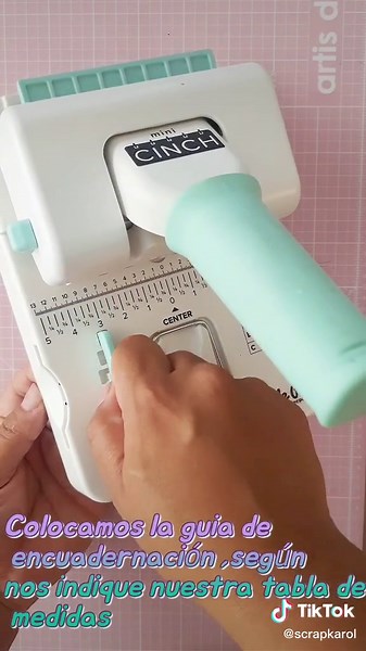 Tutorial de Libretas Grandes con Mini Cinch