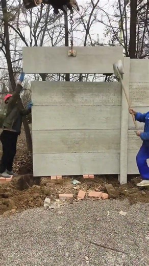 Installation of Cement Board Fence #Shunyi Cement Board Fence #Cement Board Fence Manufact#9f991