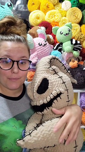 Crochet Oogie Boogie Pattern - Halloween Amigurumi Tutorial